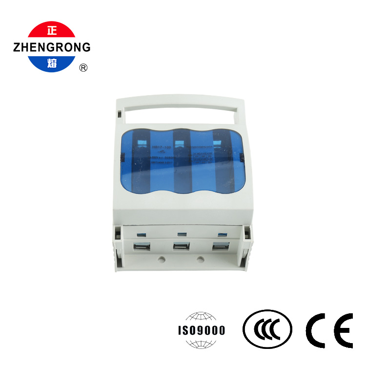 3 qütblü qoruyucu açar ayırıcı 100A 690V DIN relsi
