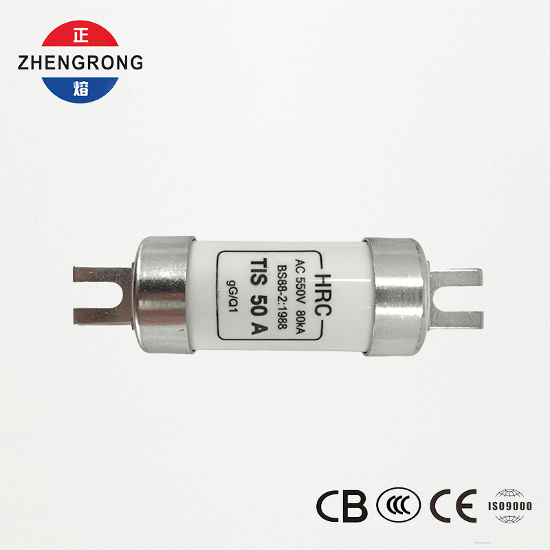 550V 50A Bıçaq Tipi HRC Sigorta | BS88-2:1986 | 80kA