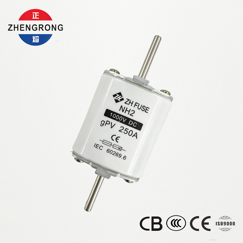 NH2 250A 1000V DC gPV Fotovoltaik Sigorta Bağlantısı - IEC 60269.6 Sertifikatlı