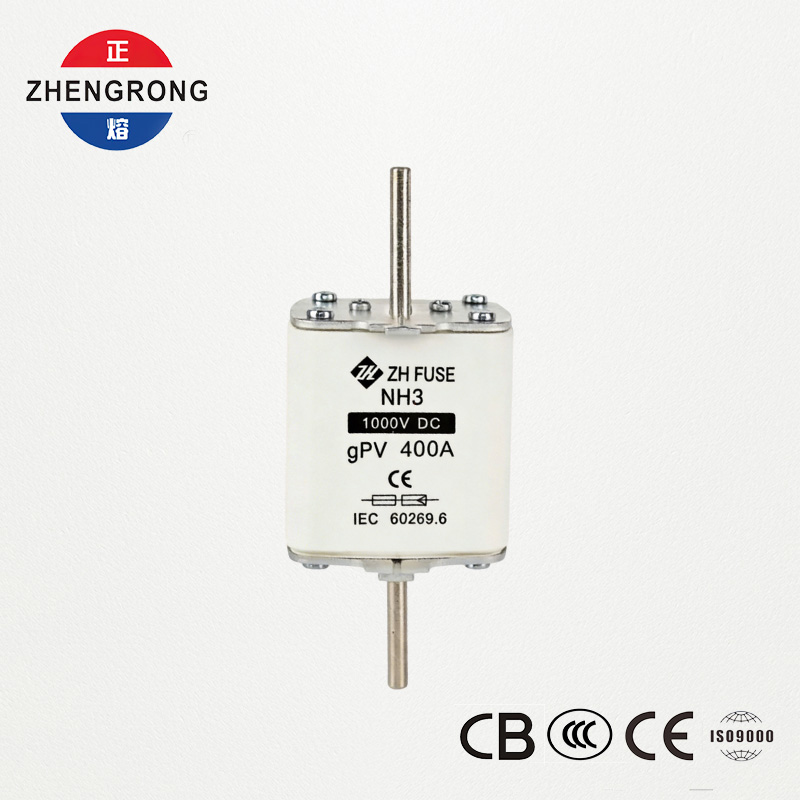 Günəş PV Sistemləri üçün NH3 1000V DC 400A gPV Sigorta
