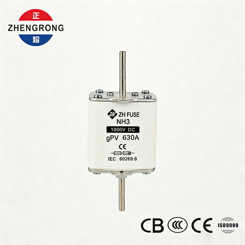 Günəş PV Sistemləri üçün NH3 1000V DC 630A gPV Sigorta