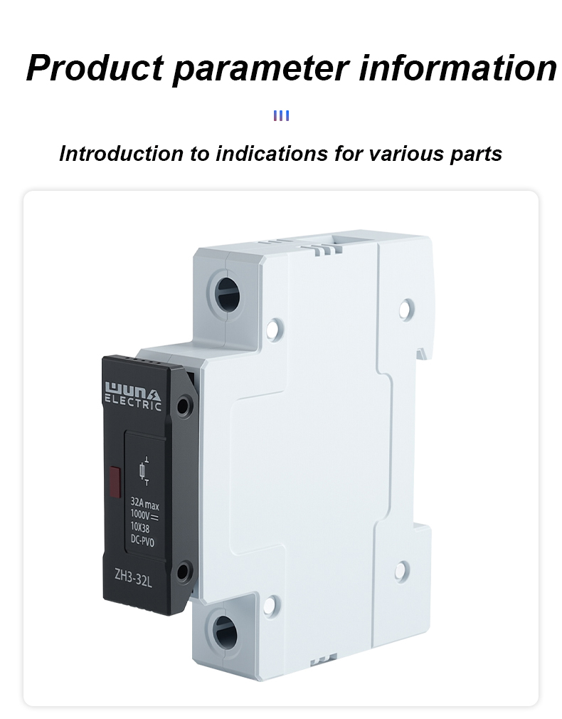 ZH32L DC 1000V Sigorta Tutacağı