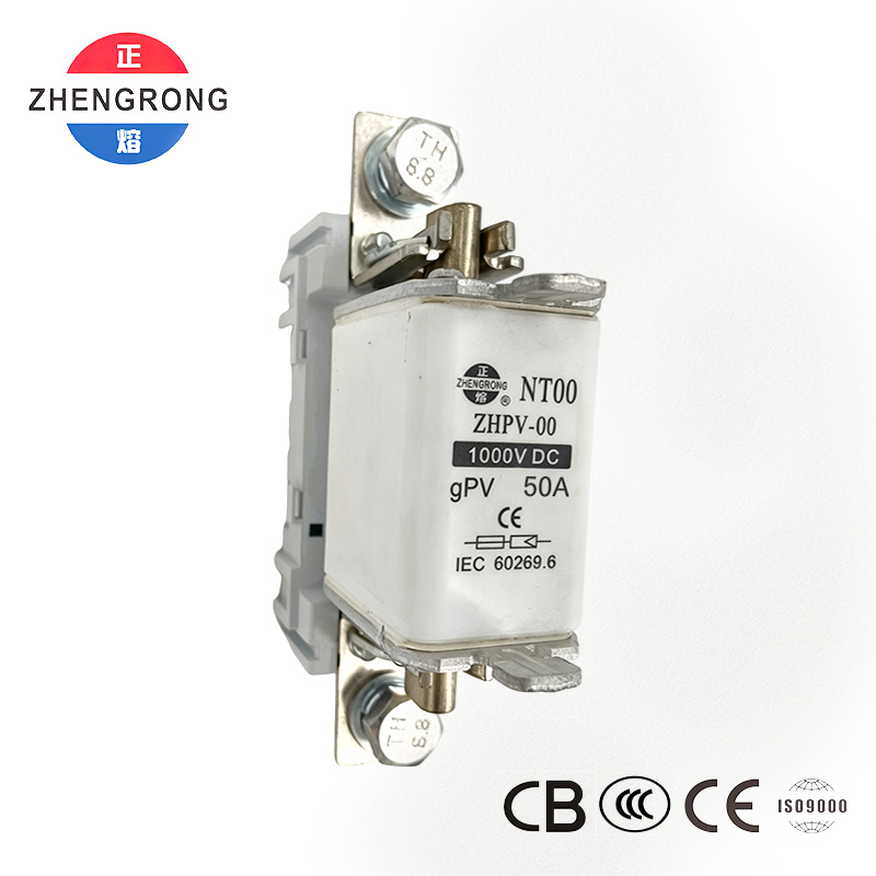 ZHPV-00 50A 1000V DC Fotovoltaik Qoruyucu Sigorta - CE Sertifikatlı